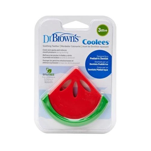 Dr. Brown's Coolees Soothing Teether, Watermelon