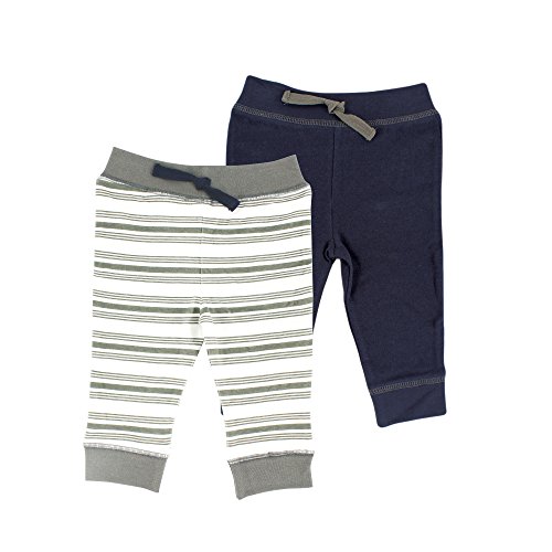 Yoga Sprout Baby 2 Pack Pants, Navy/Gray, 18-24 Months
