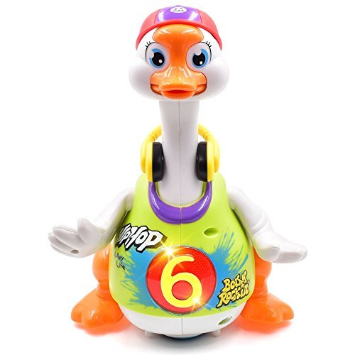 TOYK Baby Toys, Dancing Hip Hop Goose, Super Fun, Educational Music Toys For Toddlers